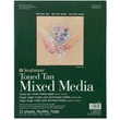 Kép 1/3 - Strathmore Mixed Média Toned Tan színezett univerzális tömb 300 g 15 × 20 cm