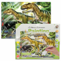 Royal Langnickel számfestő készlet "Dinoszauruszok" 29 × 39 cm