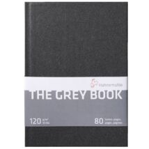 Hahnemühle Grey Book szürke skicc papír tömb 120 g/m2
