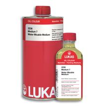 Lukas vízzel keverhető olajfesték médium No. 7