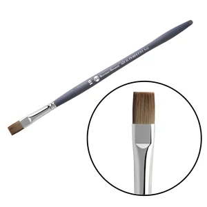 Szintetikus Kolinsky lapos ecset méret 10 Il Perfetto No. 621 Borciani Bonazzi