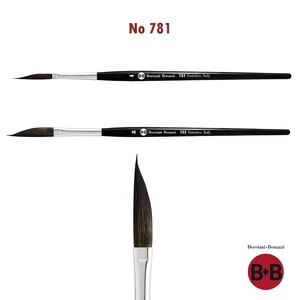 Borciani Bonazzi kard ecset No 781 szintetikus mókusszőr utánzat dagger pinstriping