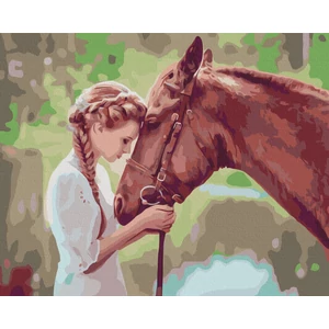 Számfestő, számozott kifestő A szeretet ereje 40 × 50 cm feszített vászon