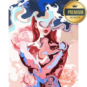 Számfestő, számozott kifestő A gyengédség hulláma 40 × 50 cm feszített vászon