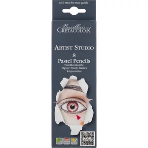 Cretacolor Artist Studio 8 db-os pasztellceruza készlet - portré