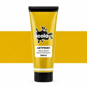 Scola Artprint Linófesték vízbázisú 300 ml, Gold