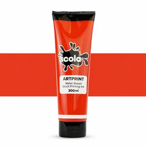 Scola Artprint Linófesték vízbázisú 300 ml, 24 Brilliant Red