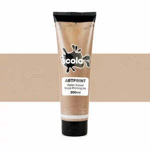 Scola Artprint Linófesték vízbázisú 300 ml, Bronze