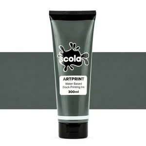 Scola Artprint Linófesték vízbázisú 300 ml, Silver