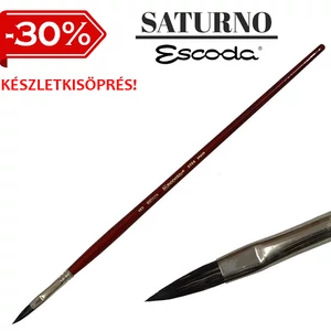 Escoda Saturno hosszúnyelű filbert természetes görényszőr ecset