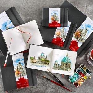 Hahnemühle akvarell könyv 200 g watercolour book