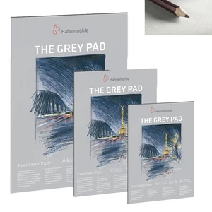 Hahnemühle Grey pad szürke tónusú vázlattömb, rajztömb 120 g