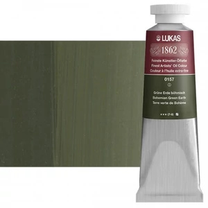 Olajfesték 37 ml Lukas 1862 olaj, 0157 Bohemian Green Earth