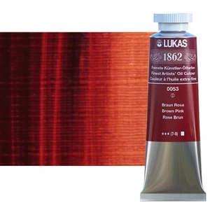 Olajfesték 37 ml Lukas 1862 olaj, 0053 Brown Pink