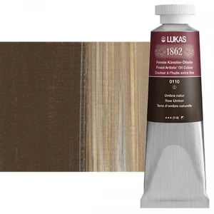 Olajfesték 37 ml Lukas 1862 olaj, 0110 Raw Umber