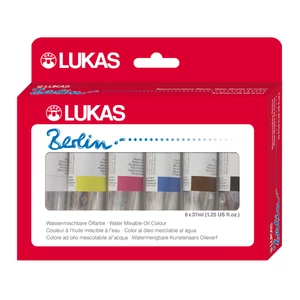 Lukas Berlin vizes olajfesték készlet 6 × 37 ml