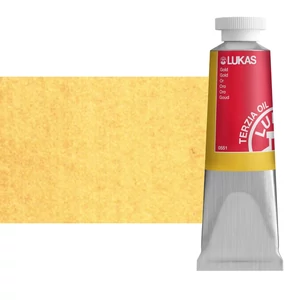 Olajfesték 37 ml Lukas Terzia olaj, 0551 Gold