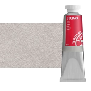 Olajfesték 37 ml Lukas Terzia olaj, 0554 Silver
