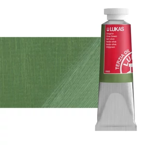 Olajfesték 37 ml Lukas Terzia olaj, 0583 Olive Green