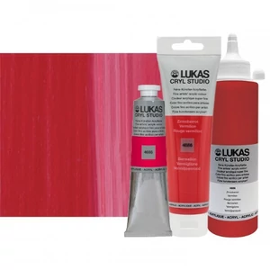 Lukas Cryl Studio művész akrilfesték 3 féle méretben különböző színekben színskálával