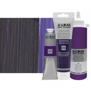 Lukas Cryl Studio művész akrilfesték 3 féle méretben különböző színekben színskálával