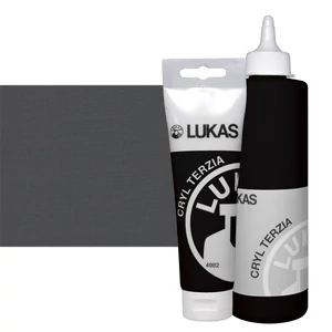 Akrilfesték Lukas Cryl Terzia, 4982 Ivory Black