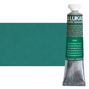 Lukas Studio Gouache 8164 Permanent Green deep 20 ml