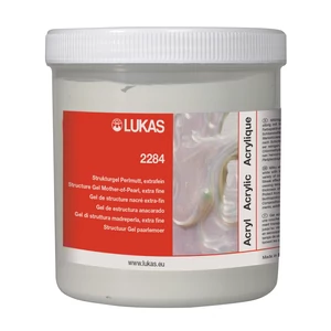 Lukas gyöngyházfényű modellpaszta, struktúrgél 250 ml