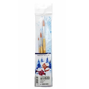 Lukas akvarell kezdő ecsetkészlet Winter Set 3 darabos
