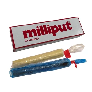 Milliput Standard Epoxy két komponensű levegőn száradó tömítő és formázó anyag
