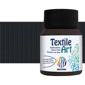Művész textilfesték világos textilhez 59 ml 706 Black Lukas-Nerchau