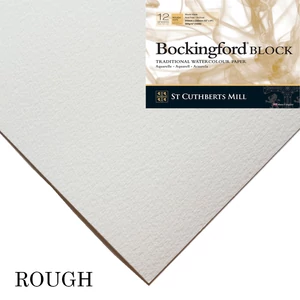Bockingford akvarelltömb Rough 300 g/m2 31 × 23 cm (mould-made)