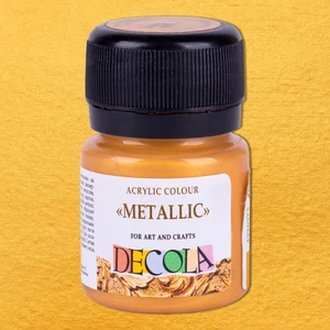 Decola metál hobby akrilfesték 20 ml, 973 Maya Gold