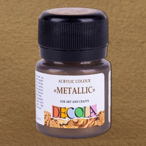 Decola hobby akrilfesték metál arany - antique gold 20 ml