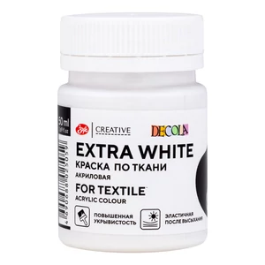 Decola művész textilfesték 110 Extra White 50 ml