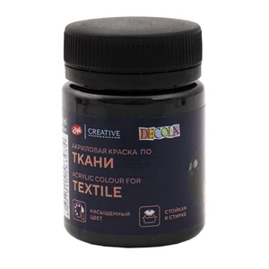 Decola művész textilfesték 810 Black 50 ml