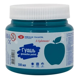 Nevskaya Palitra ecsetkész tempera (gouache) 500 ml, 514 Bluish Green