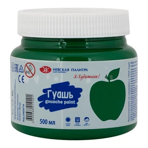 Nevskaya Palitra ecsetkész tempera (gouache) 500 ml, 710 Green deep