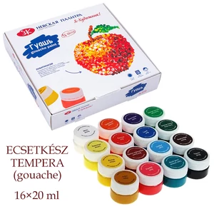 Nevskaya Palitra ecsetkész tempera (gouache) készlet 16 × 20 ml
