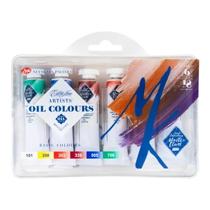 Master Class olajfesték professzionális készlet 6 × 18 ml, Nevskaya Palitra