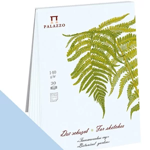 Palazzo Botanika színezett skicctömb páfrány 140 g A4