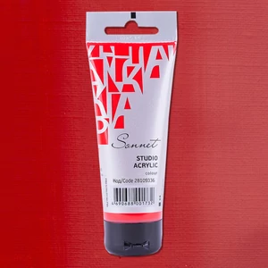 Akrilfesték Sonnet 75 ml 336 Red light