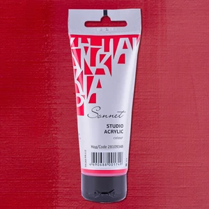 Akrilfesték Sonnet 75 ml 348 Red deep