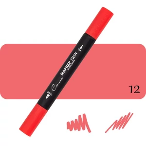 Sonnet kétvégű alkoholos marker, filctoll 12 Coral