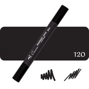 Sonnet kétvégű alkoholos marker, filctoll 120 Black