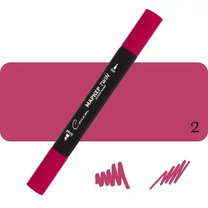 Sonnet kétvégű alkoholos marker, filctoll 2 Burgundy