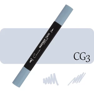 Sonnet kétvégű alkoholos marker, filctoll CG3 Cold Grey 3