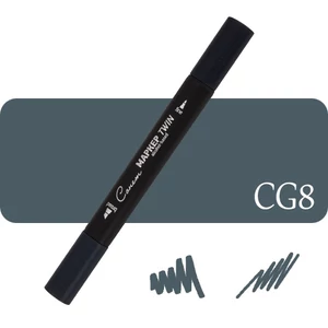 Sonnet kétvégű alkoholos marker, filctoll CG8 Cold Grey 8