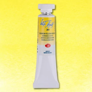 White Nights akvarellfesték 201 Cadmium Yellow medium 10 ml tubus, St Petersburg