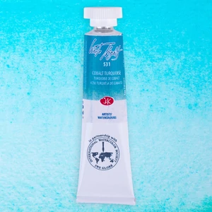 White Nights akvarellfesték 531 Cobalt Turquoise 10 ml tubus, St Petersburg